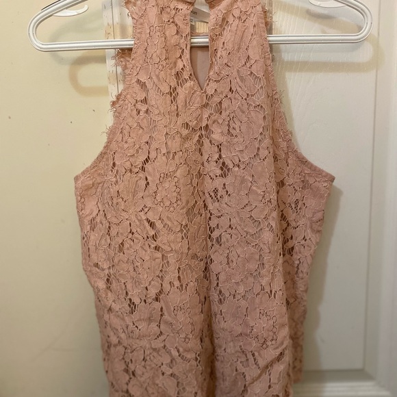 Lace Highneck top - Picture 2 of 2